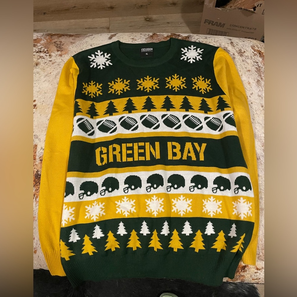 Green Bay Packers Sweater Size XL